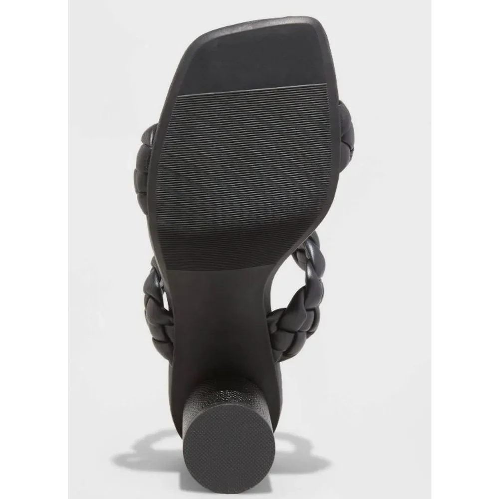 A New Day Basil Heels Black multiple sizes - Picture 2 of 5